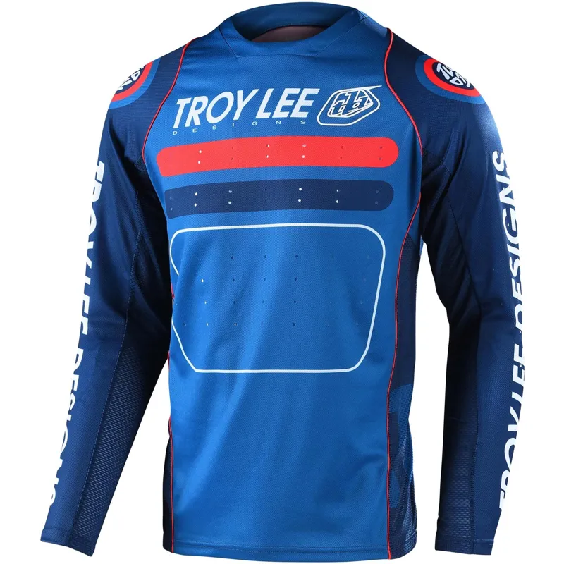 Troy Lee Designs Sprint LS MTB Jersey Drop In Dark Slate/Blue